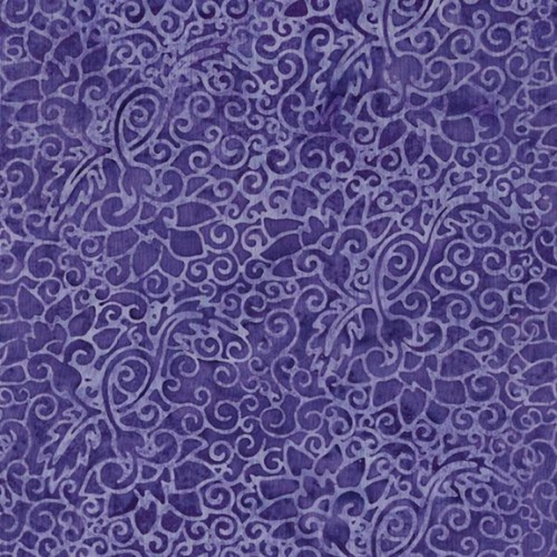 William’s Garden Batiks Purple