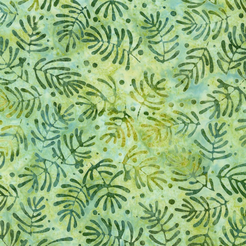 Wintergreen Batiks Leaf