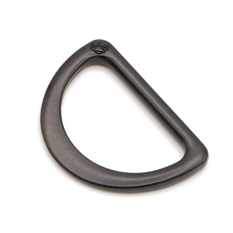 Hardware 1″ D Ring–Black Metal