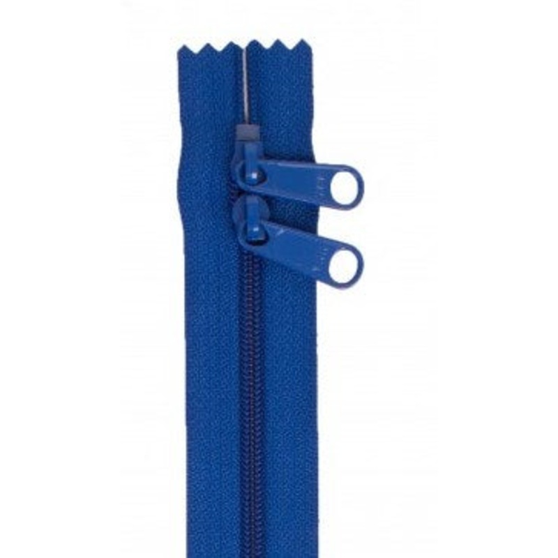 Blastoff Blue 30″ Double Pull Zipper
