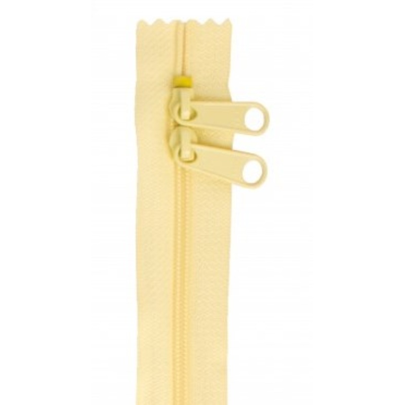 Butter Cream 30″ Double Pull Zipper