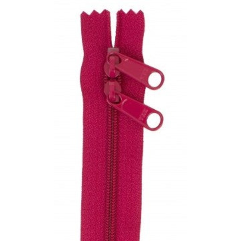 Crazy Plum 30″ Double Pull Zipper