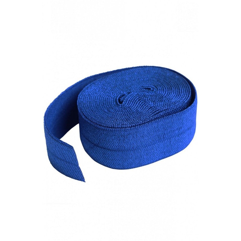 Fold-over Elastic Blastoff Blue