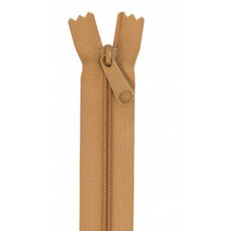 Golden Brown 24″ Zipper