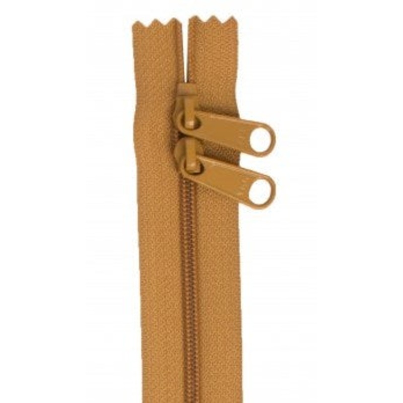 Golden Brown 30″ Double Pull Zipper