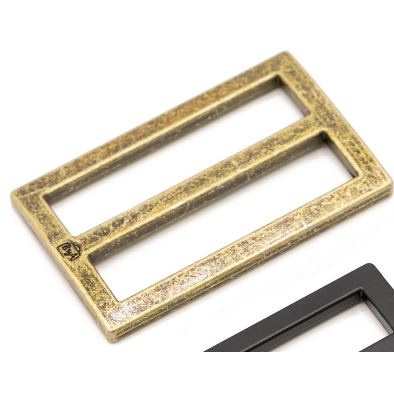 Hardware 1.5″ Widemouth Sliders–Antique Brass
