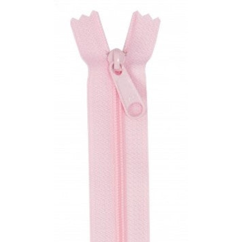 Pale Pink 24″ Zipper
