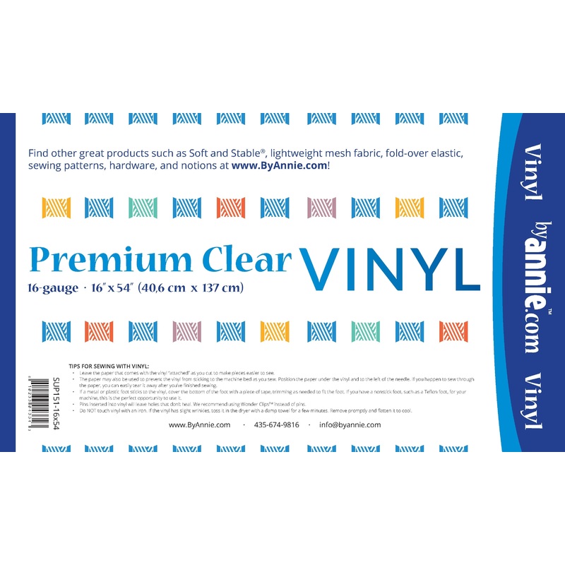 Premium Clear Vinyl