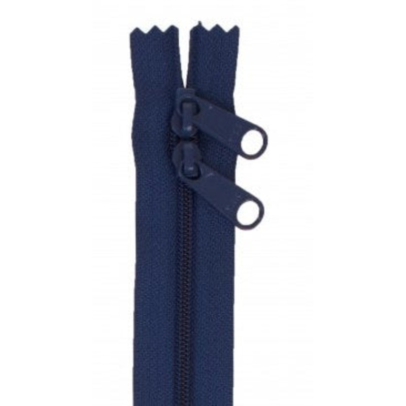 Union Blue 30″ Double Pull Zipper