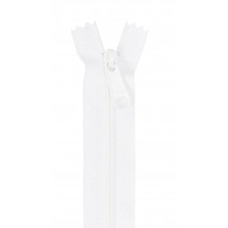 White 24″ Zipper