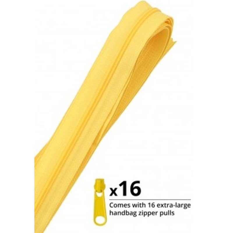 Zippers by the Yard Dandelion