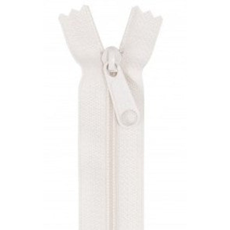 Ivory 24″ Zipper