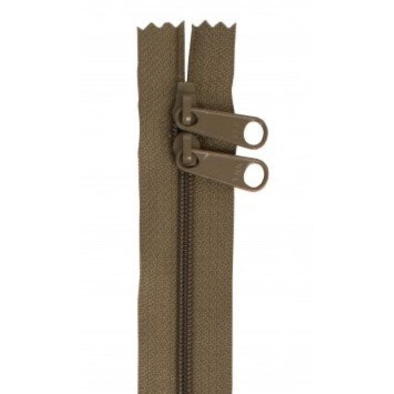 Khaki 30″ Double Pull Zipper