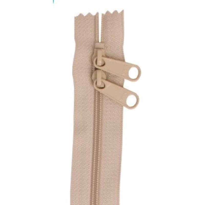 Natural 30″ Double Pull Zipper