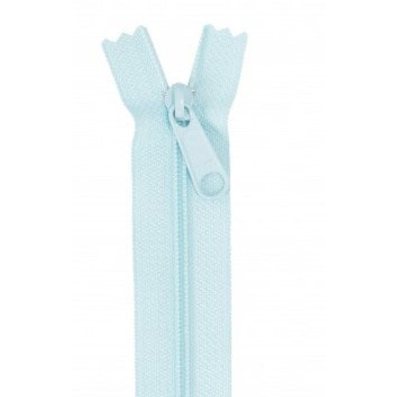 Robin’s Egg Blue 24″ Zipper
