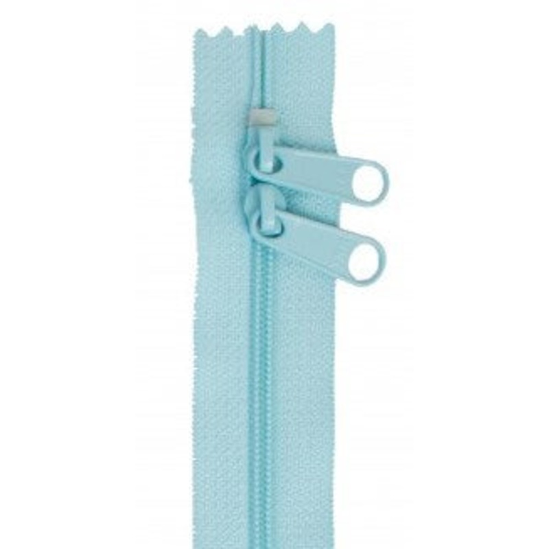 Robin’s Egg Blue 30″ Double Pull Zipper