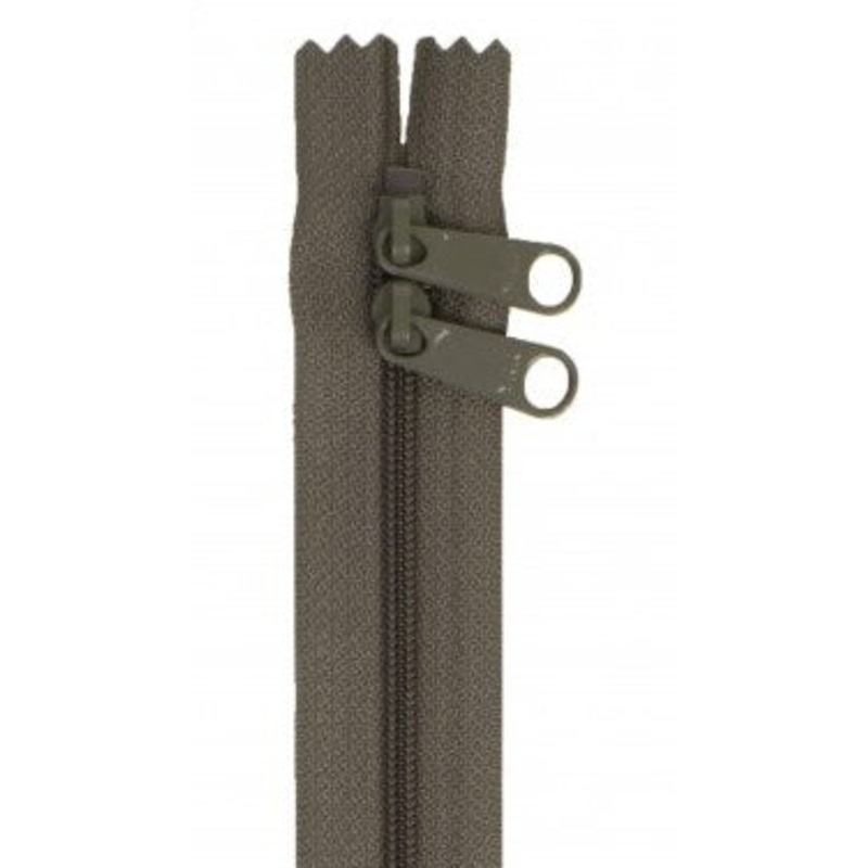 Slate Gray 30″ Double Pull Zipper