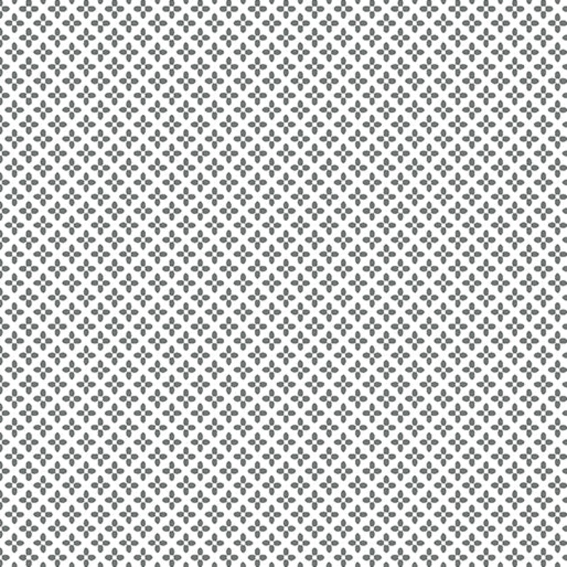 Winter on the Farm Dot Diamond Medium Grey