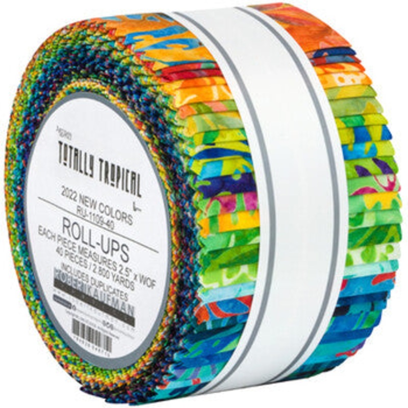 Totally Tropical Batik Roll Up