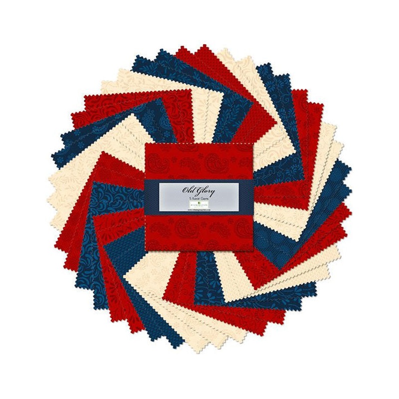 Old Glory 5 Karat Gems