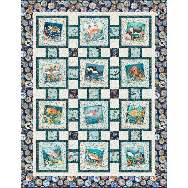 Deep Blue Sea 1034 Quilt Pattern