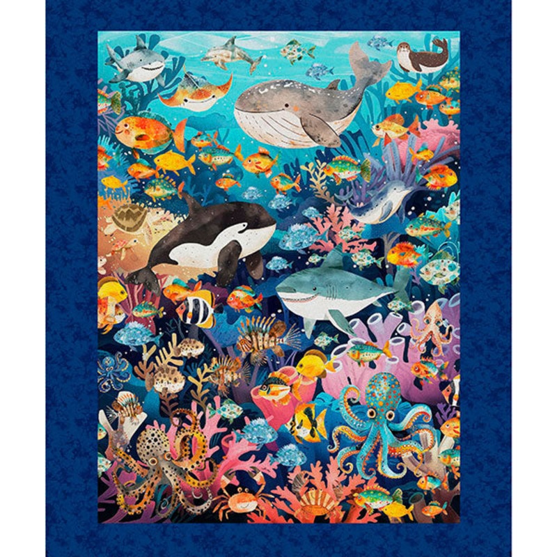 Deep Sea Dazzle 36″ Panel