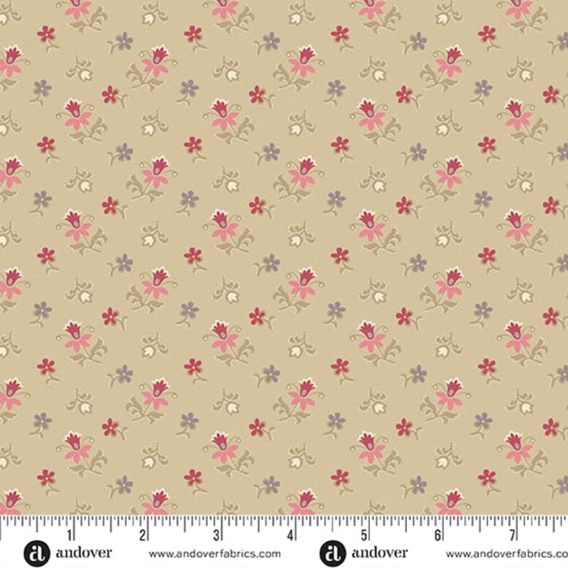 Wildflower Cottage A-1593-N Buff