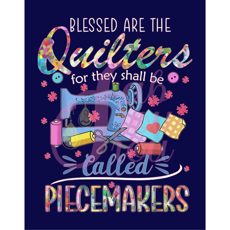 Blessed Are The Quilters Magnet