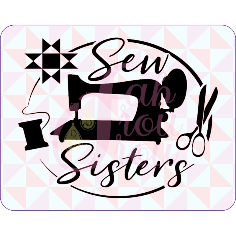 Sew Sisters Magnet