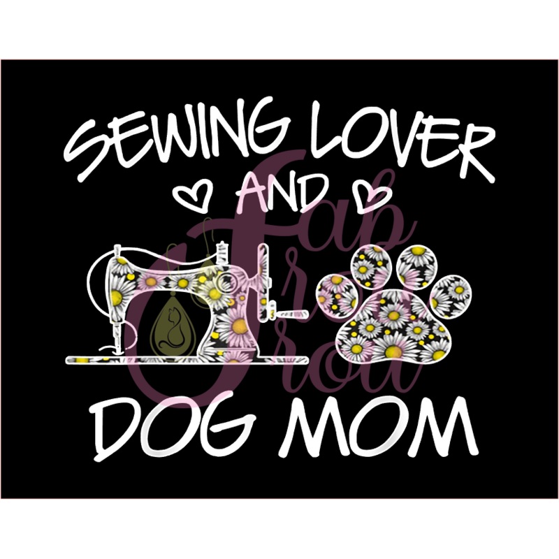 Sewing Lover and Dog Mom Magnet