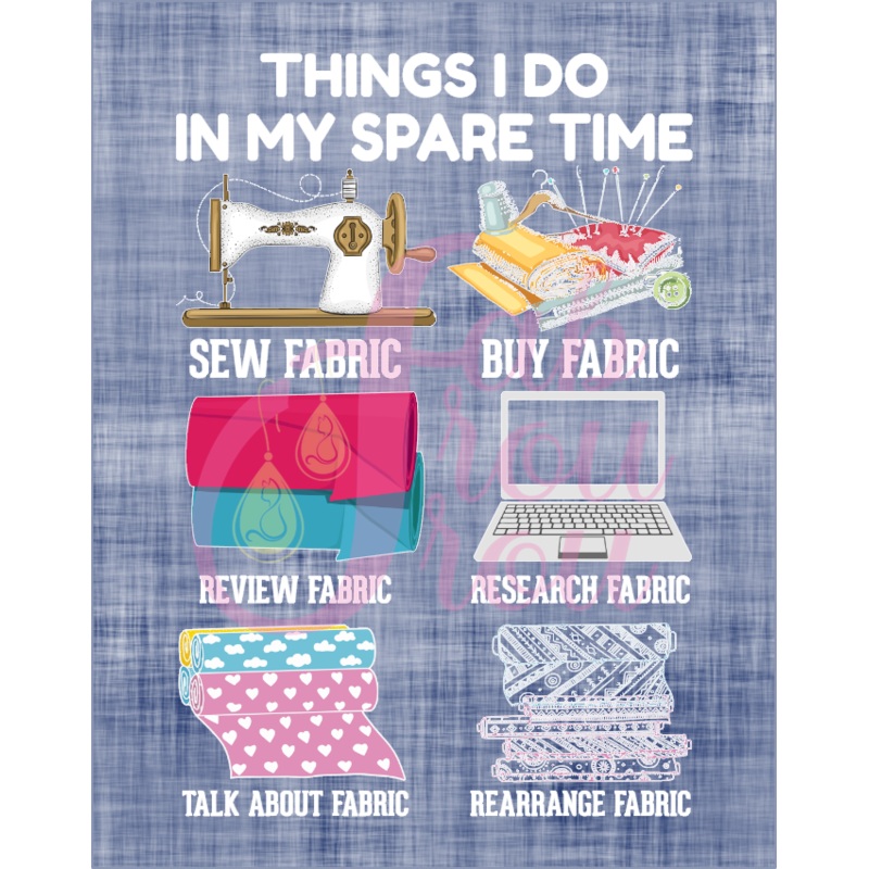 Things I Do In My Spare Time Magnet