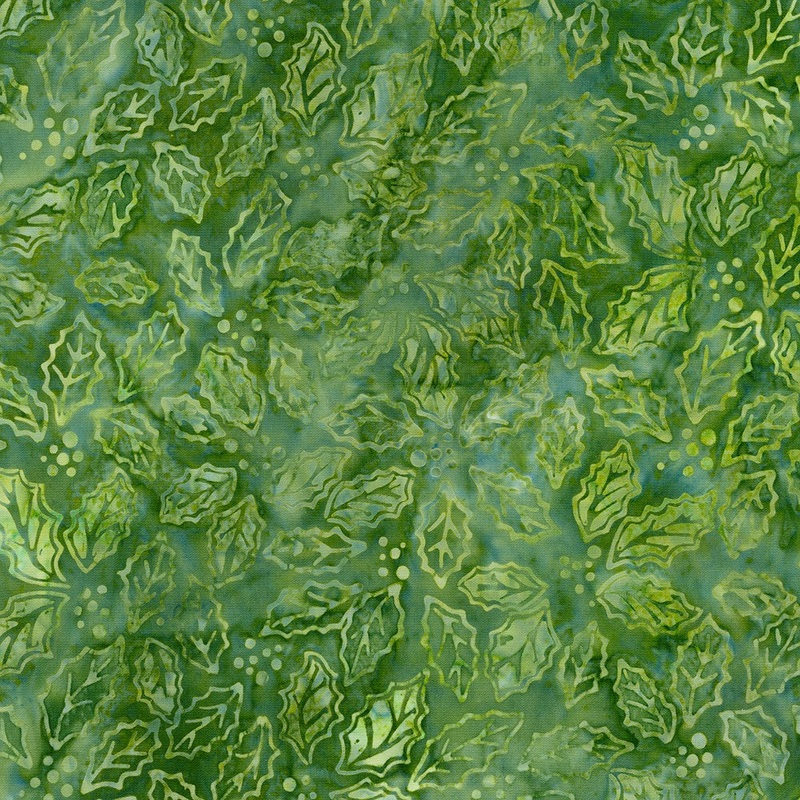 Wintergreen Batiks Holly