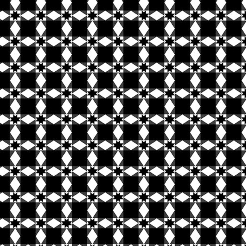 Winter on the Farm Ribbon Plaid Black