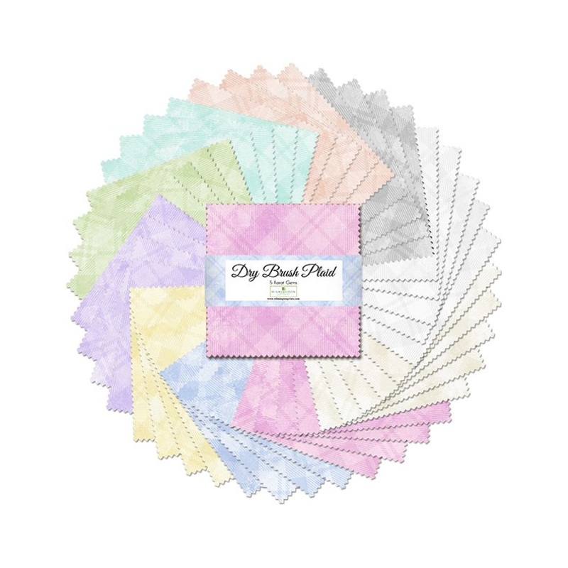 Dry Brush Plaid 5 Karat Gems