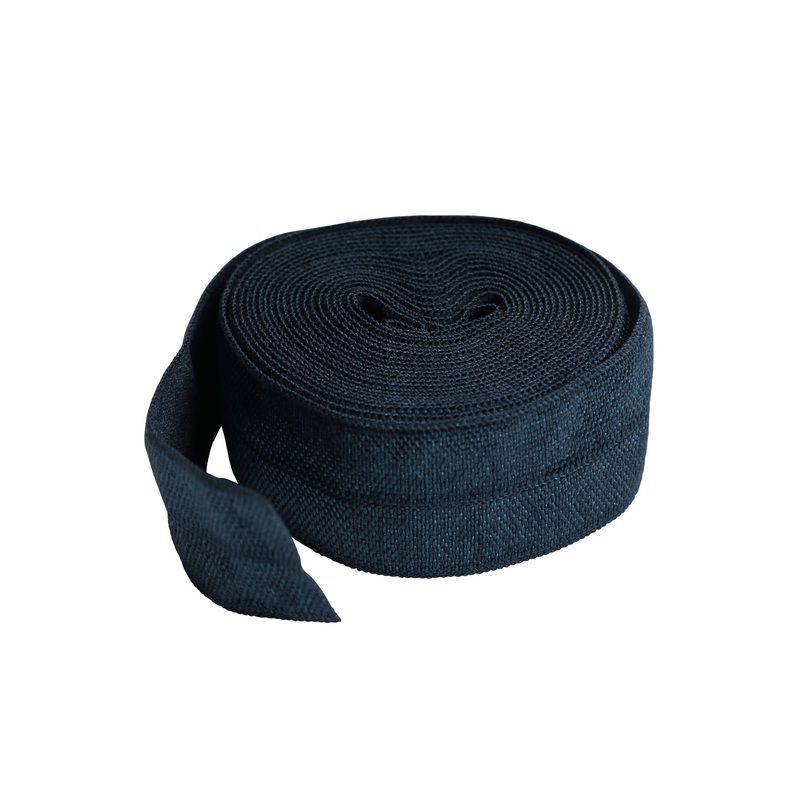 Fold-over Elastic Navy