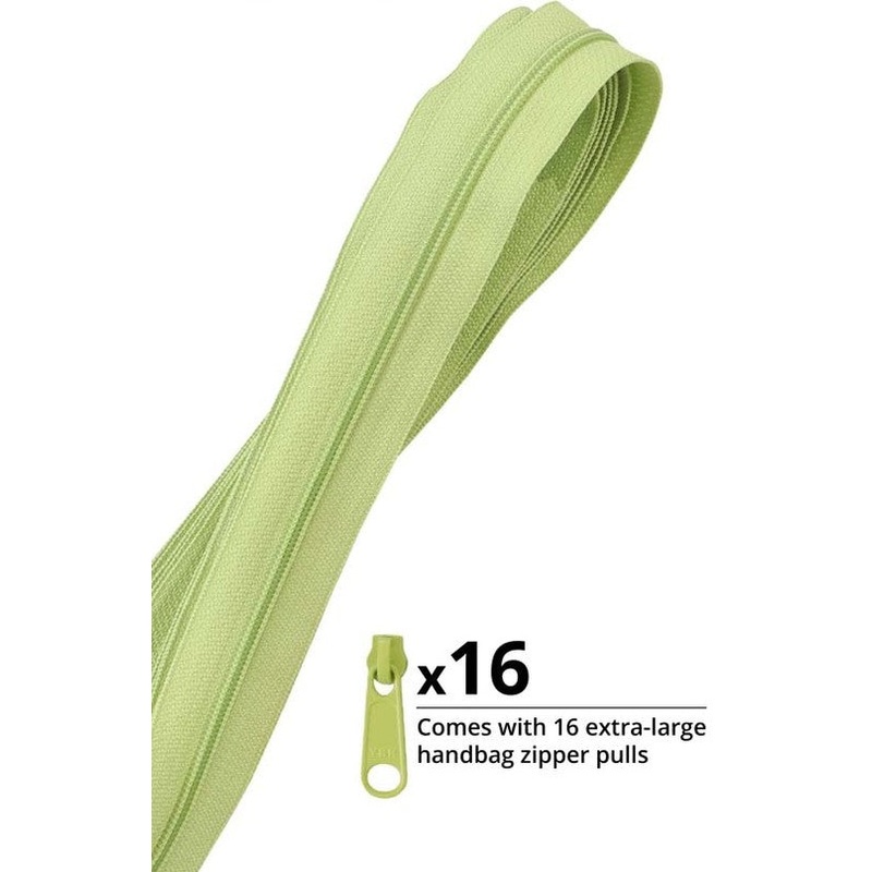 Zippers by the Yard Chartreuse