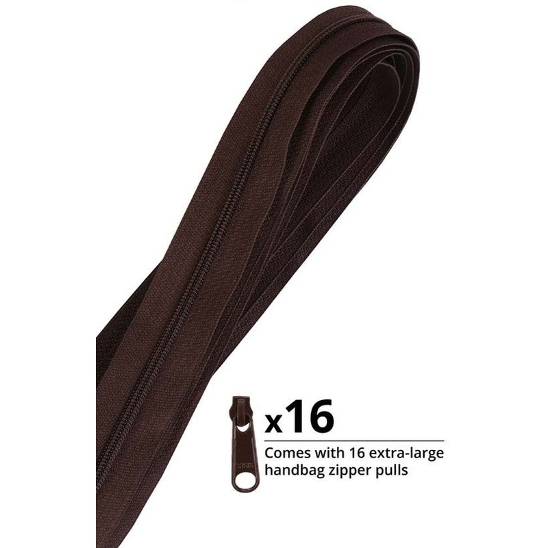 Zippers by the Yard Sable