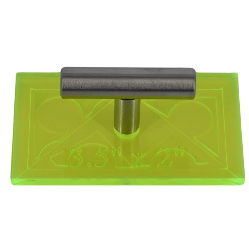 Flying Geese – 3.5″ x 2″ Trim-Lock Lime