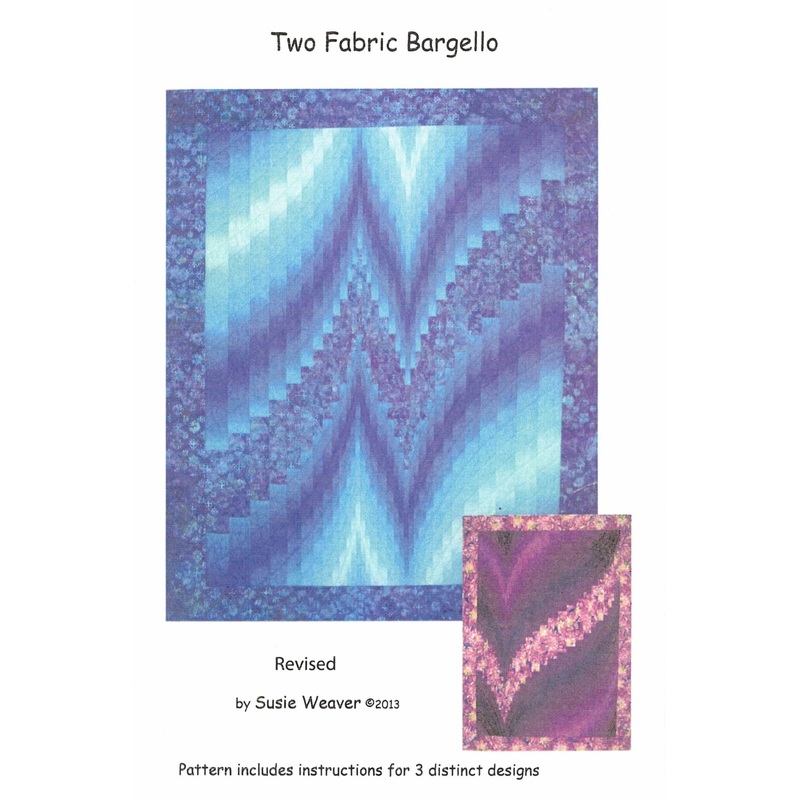 Two Fabric Bargello Pattern