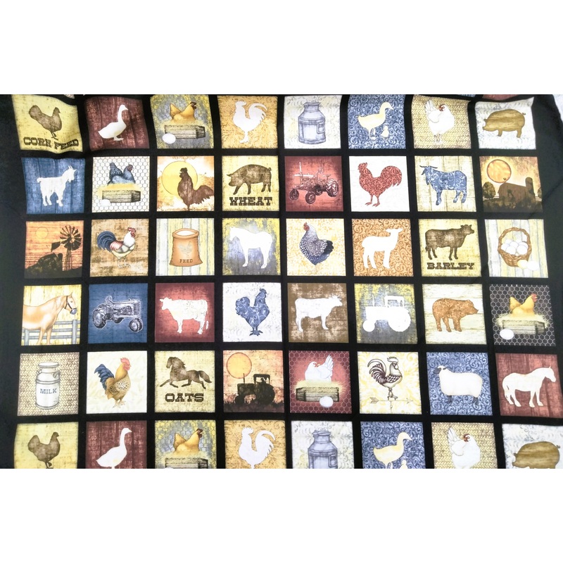 Bountiful Black 24″ Panel