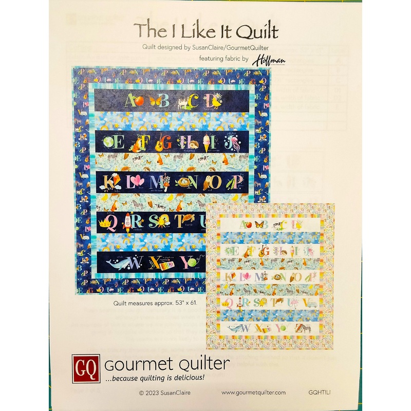 The I Like it Quilt Pattern