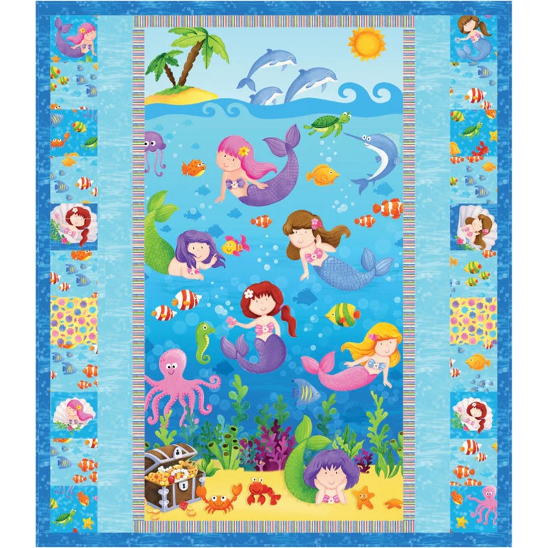 Little Mermaid Panel Quilt Pattern