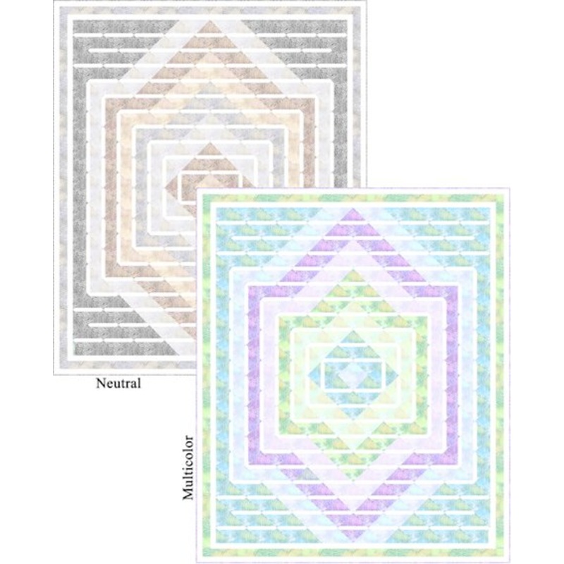 Ombre Medallion Quilt Pattern