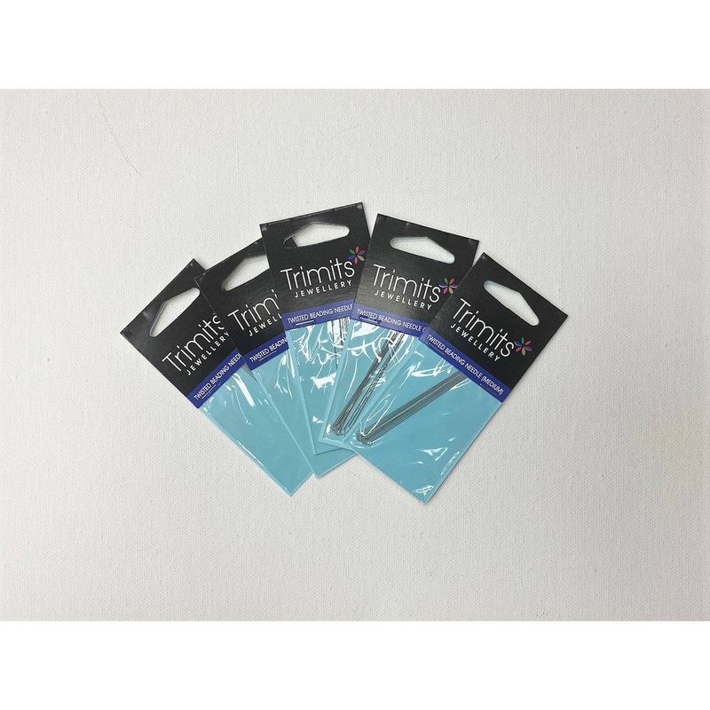 Twisted Beading Needles – Medium Medium