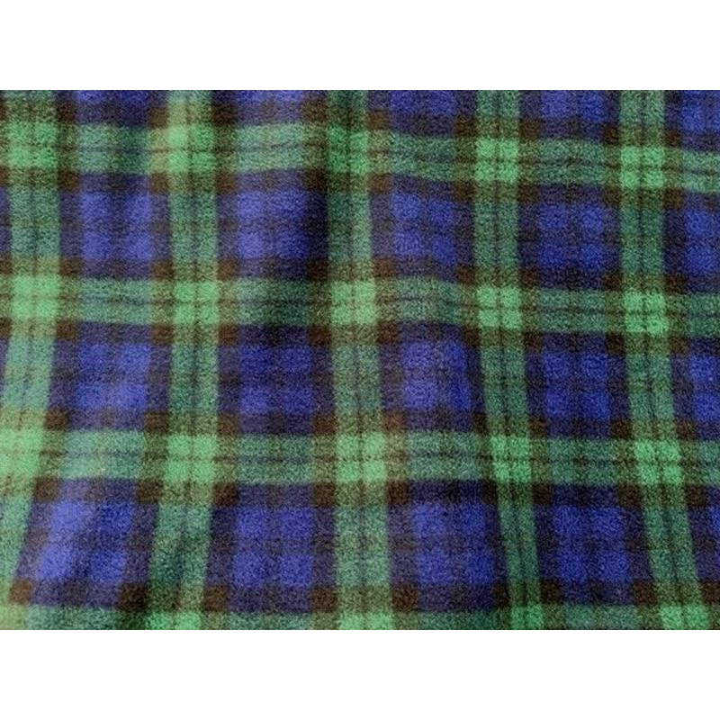 Blackwatch Tartan – Fleece Print Blackwatch