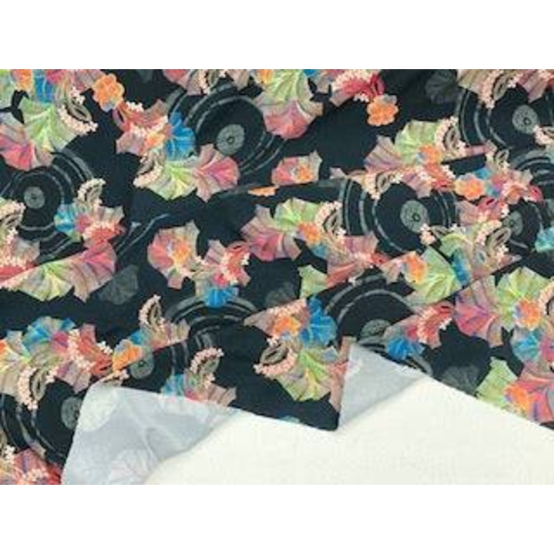 Kimono Art – Stretch Crepe Black