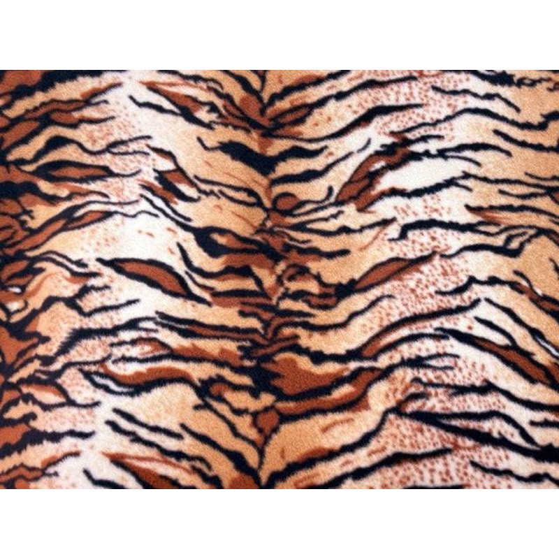 Tiger – Fleece Print Gold