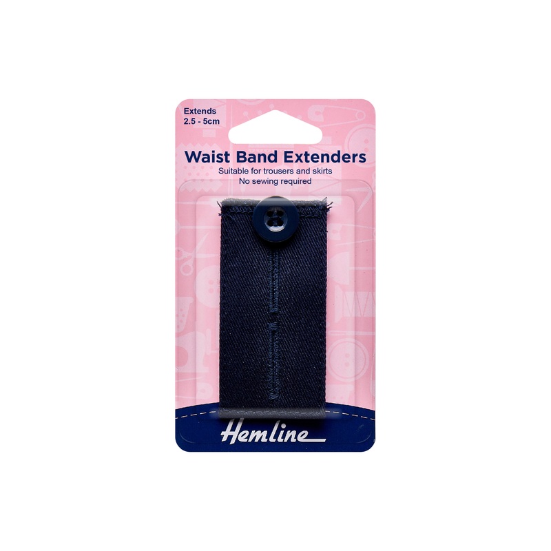 Waistband Extender Button Navy