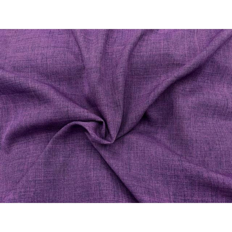 Melange Suiting Fabric Aubergine