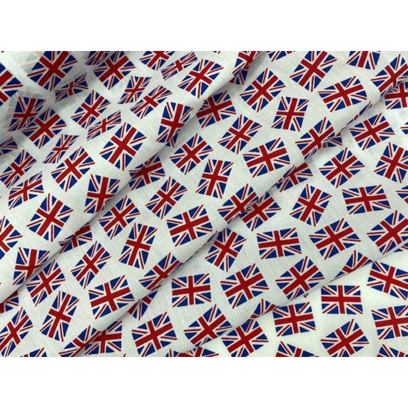 Union Jack Flags – Poly/Cotton Print